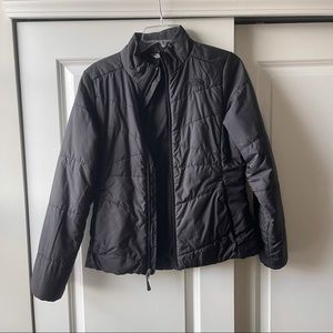 The North Face women’s black shell puffer jacket
